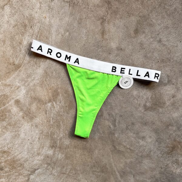 Panties florecente verde