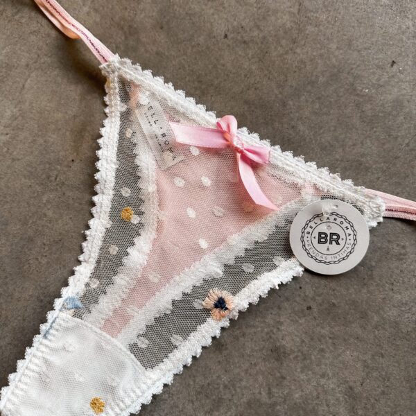 Panties gris / corazones - Imagen 2